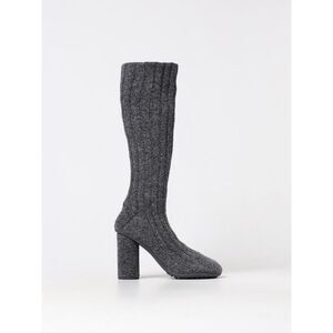Bottega Veneta Gray Wool Over The Women's Knee